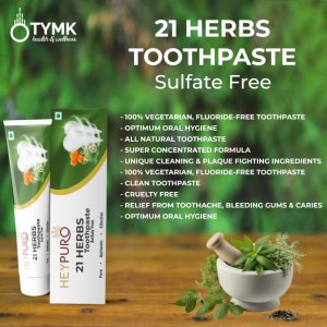 21 Herbs Toothpaste (Sulfate Free)